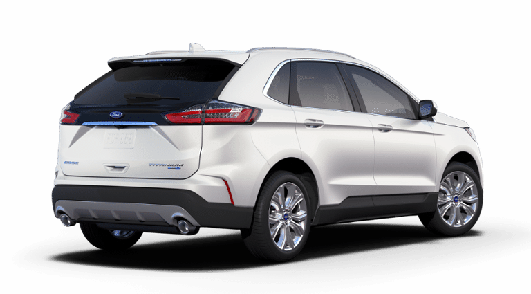 2020 Ford Edge Titanium Star White, 2.0L EcoBoost® Engine | St. Marys
